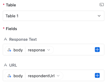 airtable automation field mappings screenshot